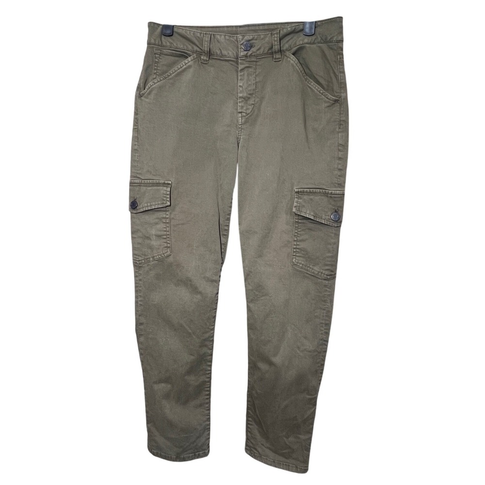 Signature Khaki Cargo Capris